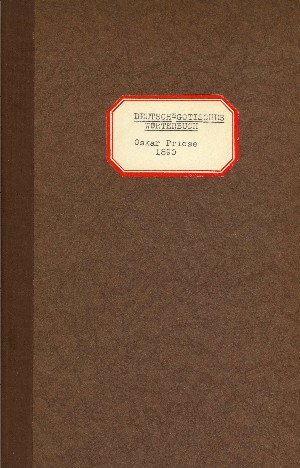 Priese, Dr. Oskar: Deutsch-gotisches W�rterbuch.