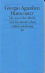 Agamben, Giorgio: Homo sacer.